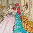 DISNEY PRINCESS DESIGNER GOWN #2 CROSS STITCH PATTERN PDF ONLY