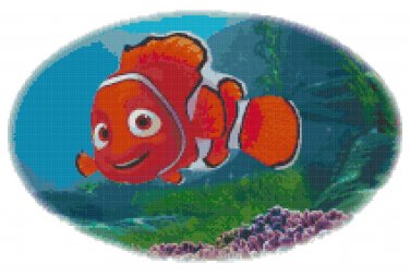 DISNEY FINDING NEMO NEMO #2 CROSS STITCH PATTERN PDF ONLY