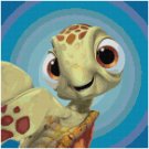 DISNEY FINDING NEMO SQUIRT #1 CROSS STITCH PATTERN PDF ONLY
