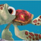 DISNEY FINDING NEMO SQUIRT #3 CROSS STITCH PATTERN PDF ONLY