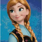 DISNEY FROZEN ANNA #1 CROSS STITCH PATTERN PDF ONLY