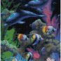 DOLPHIN AND TROPICAL FISH CROSS STITCH PATTERN PDF ONLY