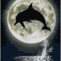 DOLPHIN MOON CROSS STITCH PATTERN PDF ONLY
