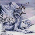 SNOW DRAGON CROSS STITCH PATTERN PDF ONLY