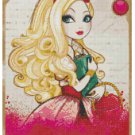 EVER AFTER HIGH APPLE WHITE #1  CROSS STITCH PATTERN PDF ONLY