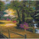 ALONG THE BRIDGE - GARDEN CROSS STITCH PATTERN PDF ONLY