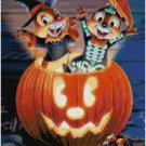 DISNEY CHIP N DALE HALLOWEEN CROSS STITCH PATTERN PDF ONLY