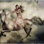 WOMAN ON A HORSE CROSS STITCH PATTERN PDF ONLY