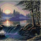 WATERFALL #3 CROSS STITCH PATTERN PDF ONLY