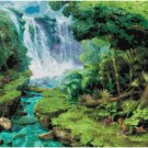 WATERFALL #5 CROSS STITCH PATTERN PDF ONLY