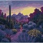 COLORFUL DESERT CROSS STITCH PATTERN PDF ONLY
