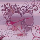 BUTTERFLY HEARTS CROSS STITCH PATTERN PDF ONLY