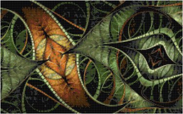 FRACTAL DESIGN #2 CROSS STITCH PATTERN PDF ONLY