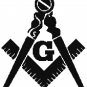 MASONIC LOGO CROSS STITCH PATTERN PDF ONLY
