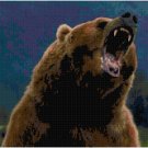 BROWN BEAR CROSS STITCH PATTERN PDF ONLY