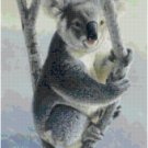 KOALA BEAR #2 CROSS STITCH PATTERN PDF ONLY