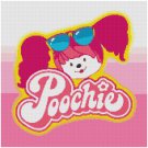POOCHIE RETRO CROSS STITCH PATTERN PDF ONLY