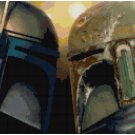 STAR WARS BOBA FETT AND JANGO FETT #1 CROSS STITCH PATTERN PDF ONLY