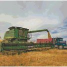 JOHN DEERE COMBINE #1 CROSS STITCH PATTERN PDF ONLY