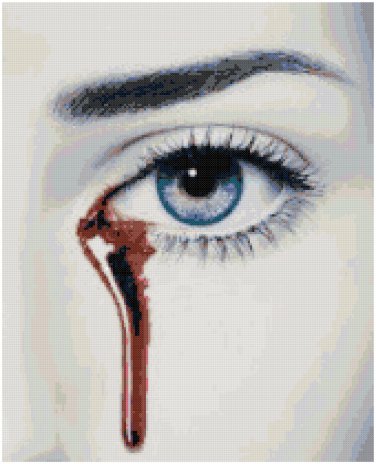 TRUE BLOOD #2 CROSS STITCH PATTERN PDF ONLY