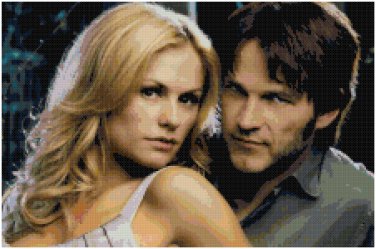 TRUE BLOOD #4 CROSS STITCH PATTERN PDF ONLY