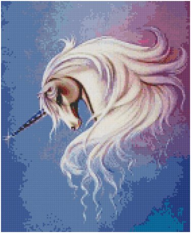 PASTEL UNICORN CROSS STITCH PATTERN PDF ONLY