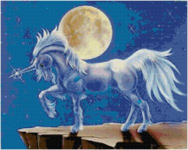 UNICORN #1 CROSS STITCH PATTERN PDF ONLY