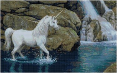 UNICORN #6 CROSS STITCH PATTERN PDF ONLY