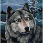 NIGHT WOLF CROSS STITCH PATTERN PDF ONLY