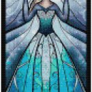 DISNEY ELSA FROZEN STAINED GLASS  CROSS STITCH PATTERN PDF ONLY