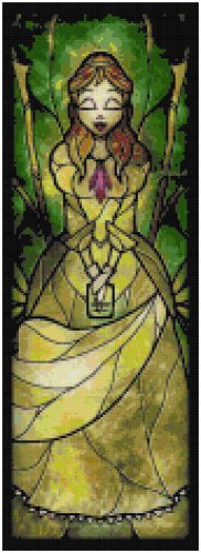 DISNEY JANE TARZAN STAINED GLASS  CROSS STITCH PATTERN PDF ONLY