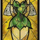 DISNEY TINKERBELL PETER PAN STAINED GLASS  CROSS STITCH PATTERN PDF ONLY