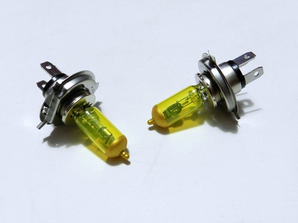 YELLOW - X2 9006 HIGH PERFORMANCE XENON HEADLIGHT BULBS