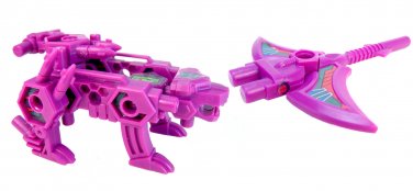 Peg-Paw Plundor & Dread Pickaxe Raybot (Piratical Purple)