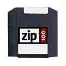 Iomega Zip 100 Media 5-pack Mac formatted