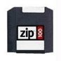 Iomega Zip 100 Media 5-pack Mac formatted