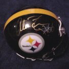 Alan Faneca autographed Steelers mini helmet
