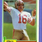 Joe Montana Rookie Topps #216