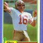 Joe Montana Rookie Topps #216