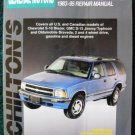 Chilton's General Motors Blazer/Jimmy/Typhoon/Bravada 1983-95 Repair Manual. ISBN 0801986613