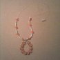 orange beaded necklace