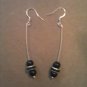 black pearl earrings