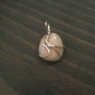 stone necklace pendant