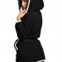ivory & black belted jacket s,m,l