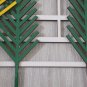 3D wooden wall picture for decoration (53*53cm) - yellow, white, green trees