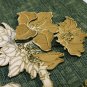 3D wooden wall picture for decoration (39*39cm) - flower D