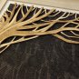 3D wooden wall picture for decoration (39*39cm) - tree right