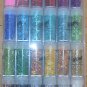 Wow! Glitter & Spark! Tinsel 24pk-Bright Colors 718813273930 Crafting supplies