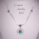 turquoise daisy pendant necklace jewelry making bead KIT all inc EZ photo instr