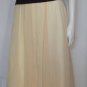 deep red rose boho casual work dressup small medium elastic waist long NWMB